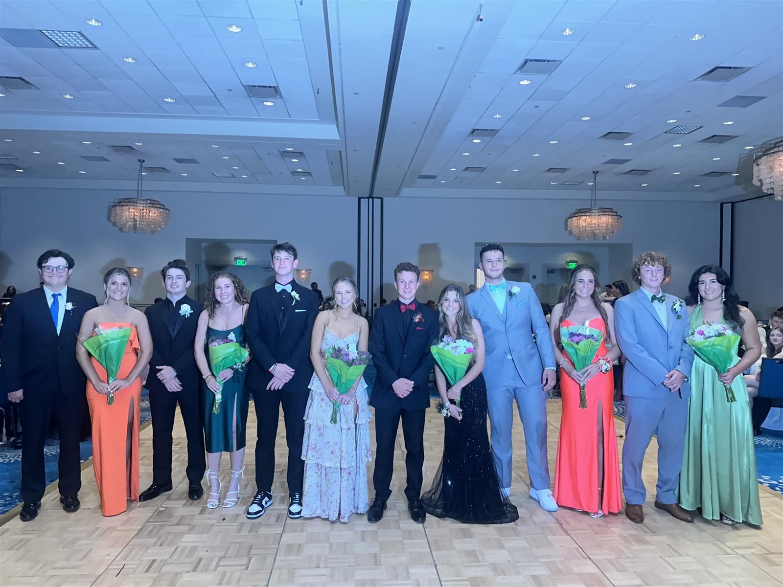 students on prom court
